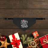Santa's Little Yelper Dog Bandana Collar