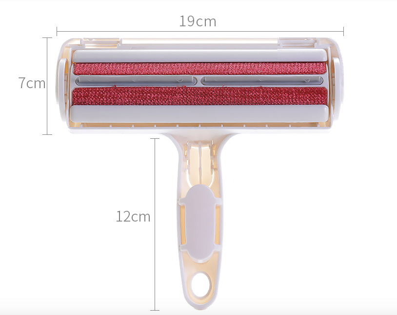 Pet Hair Remover Roller Reusable - Clean Carpet, Furniture, Clothes, Sofa...