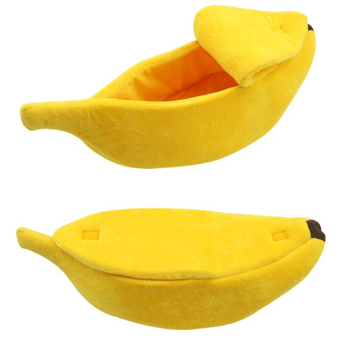 Banana Shape Dog Sleeping Bed