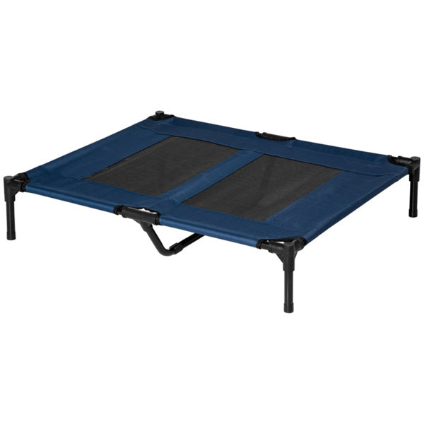 Elevated Dog Bed - Navy Blue