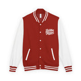 Boston Terrier Unisex Heavyweight Letterman Jacket - Stylish and Cozy