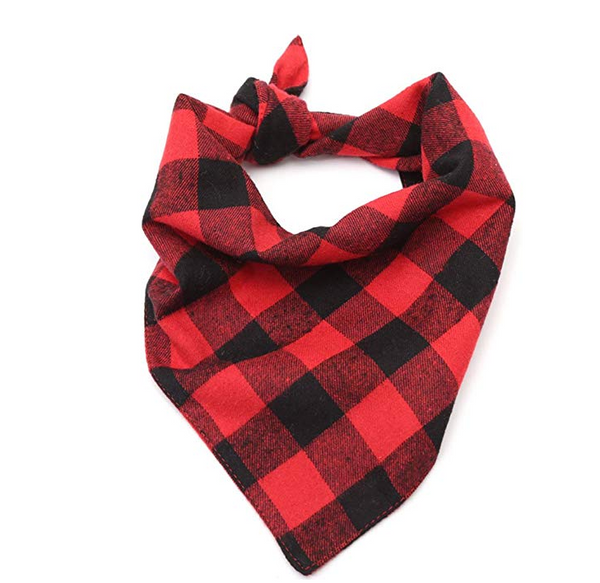 Classic Plaid Dog Bandana