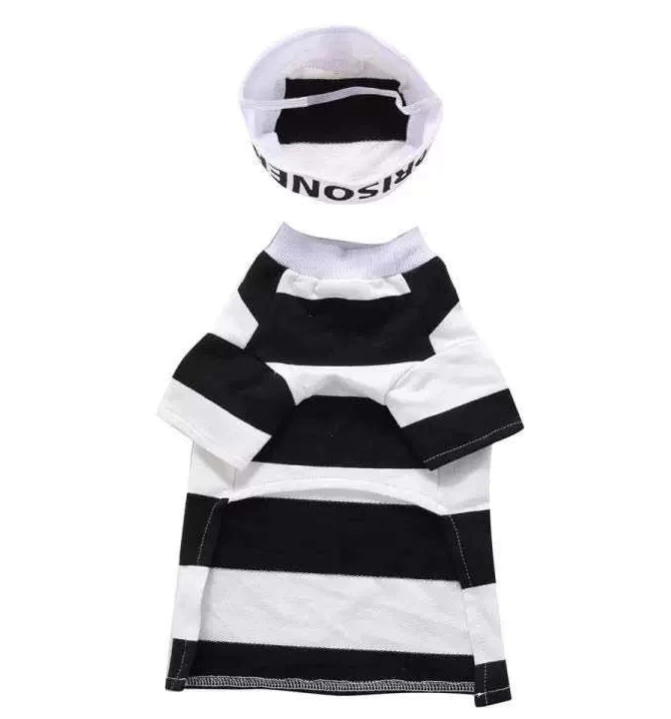 Prisoner Dog Costume