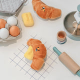 Boston Terrier Plush Toy - Butter Croissant
