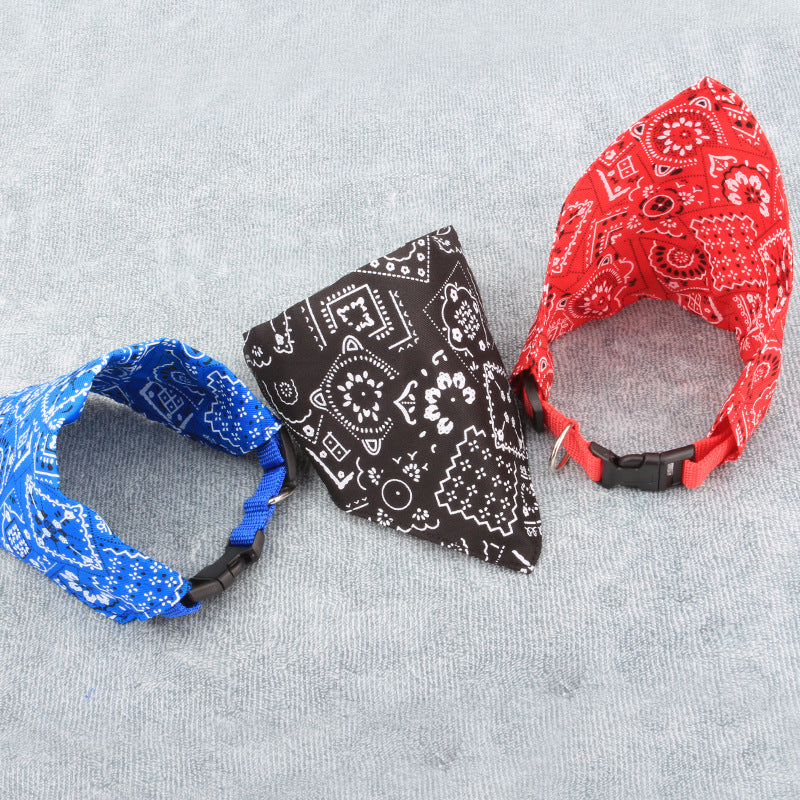 Bandana Adjustable Collar For Dogs and Puppies