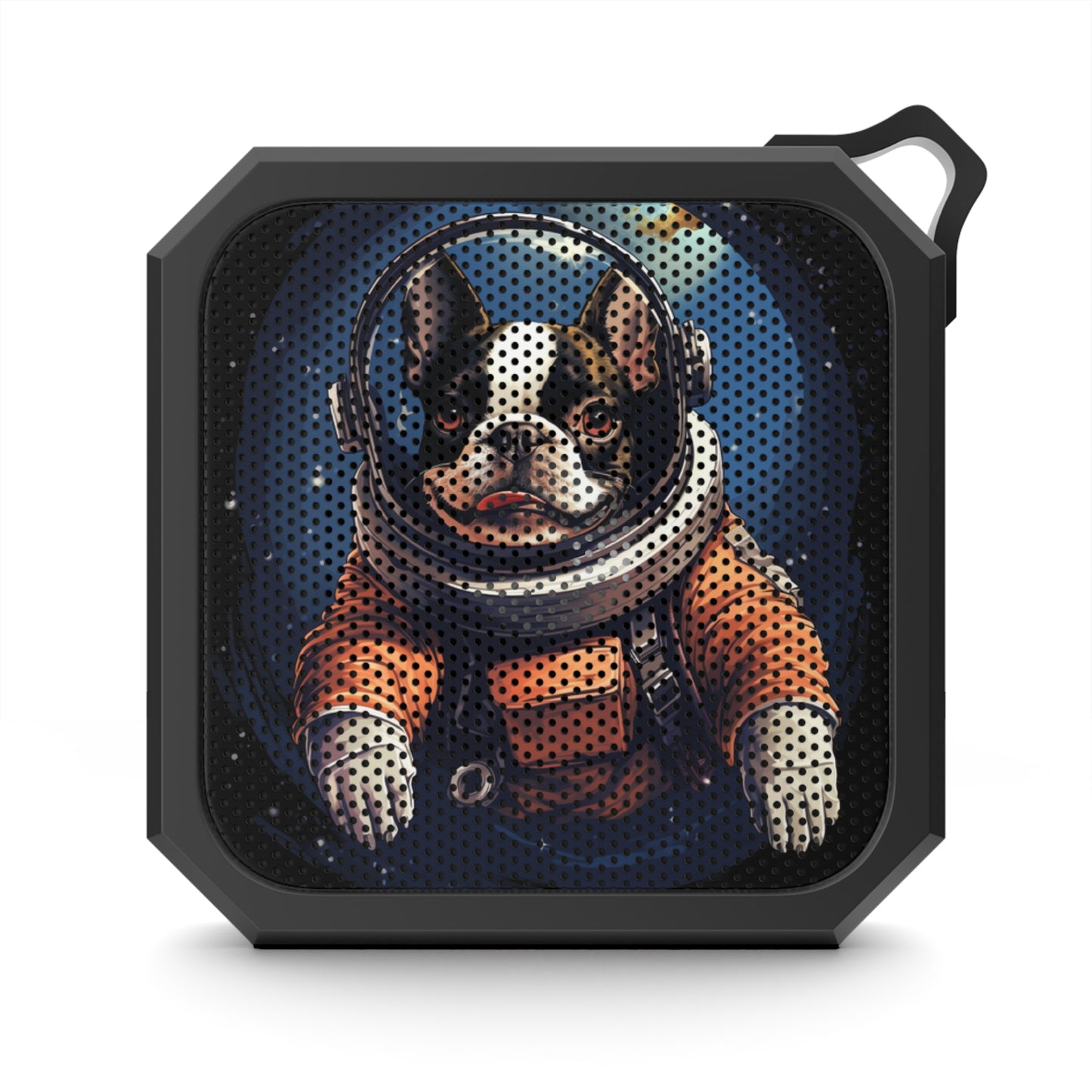 Cosmic Bulldog Outdoor Bluetooth Speaker - Unique Astronaut Design