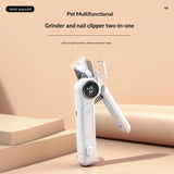 2 in 1 Dog Nail Clipper and Grinder .