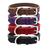 Microfiber Leather Dog Collar