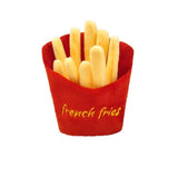 4-in-1 Fast Food Bucket Dog Toy Set, Squeaky Plush Bucket, Fries, Soda & Burger