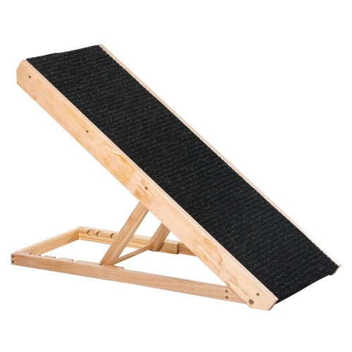 Elevated Pet Ramp For Dogs - Height-adjustable And Foldable