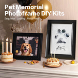 DIY Pet Paw Print Frame Kit Personalized Memorial With Ink