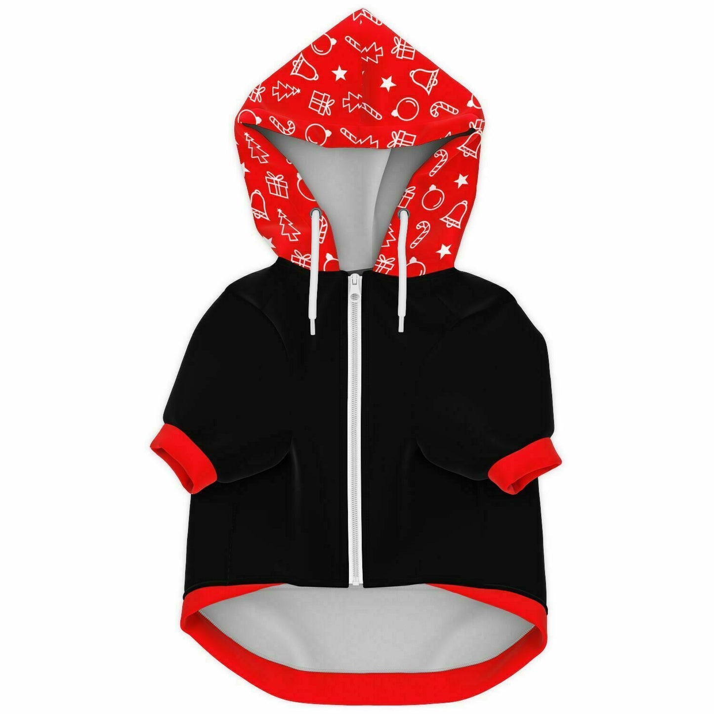 Dog Zip-Up Hoodie - Christmas Decoration