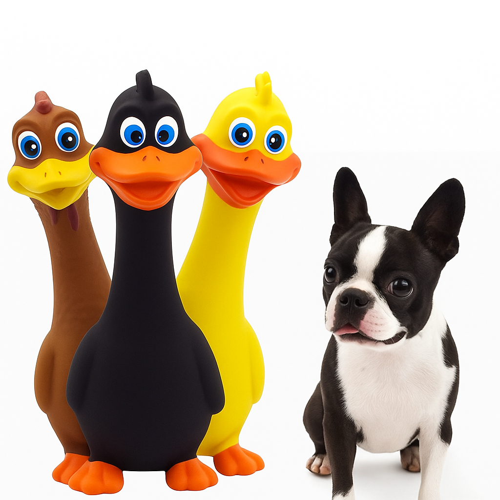 3pcs Latex Screaming Chicken Toys