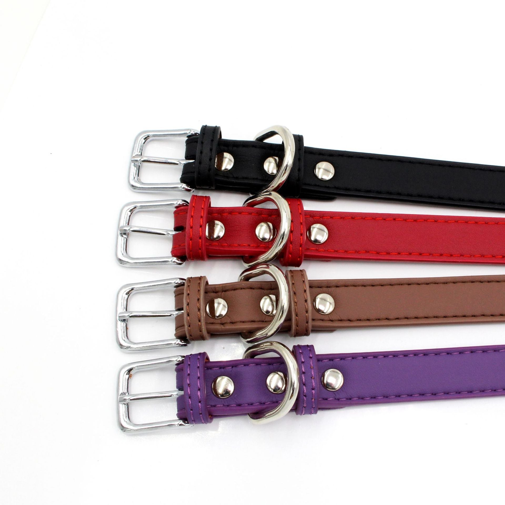 Microfiber Leather Dog Collar