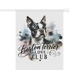 Boston Terrier Love Club Garden & House Banner