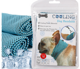 Cooling Dog Bandana Summer Cooling Wrap Dog Collar