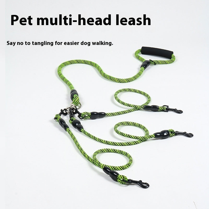 Multi-Dog Leash – Walk 1, 2, or 3 Dogs Without Tangling .