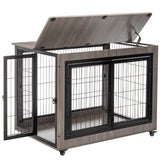 38in Dog Crate Furniture - Large Dog Kennel