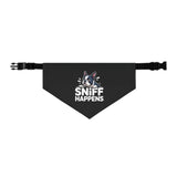 Sniff Happens Dog Bandana Collar