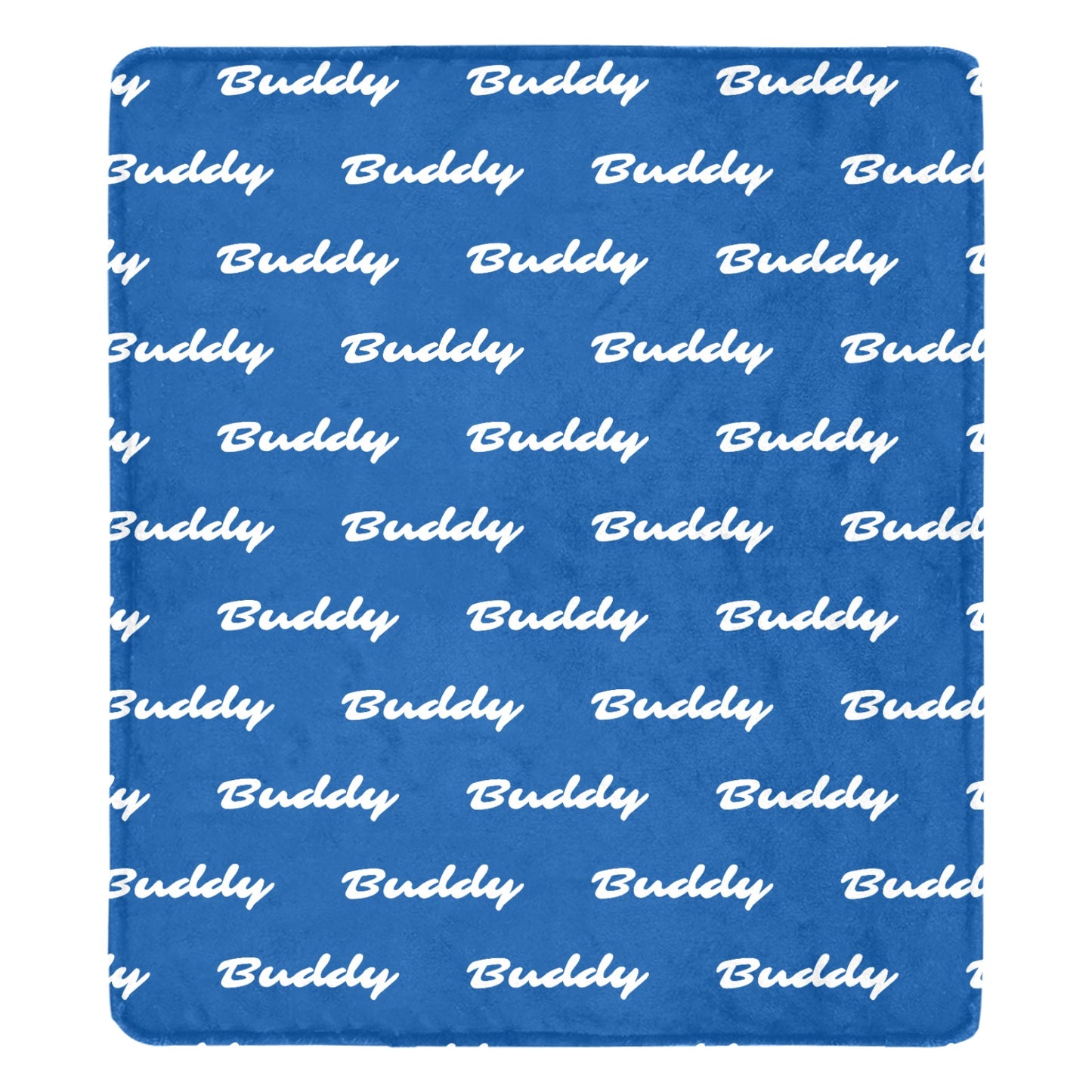 Custom Dog Name Ultra-Soft Micro Fleece Blanket . DarkSlateBlue