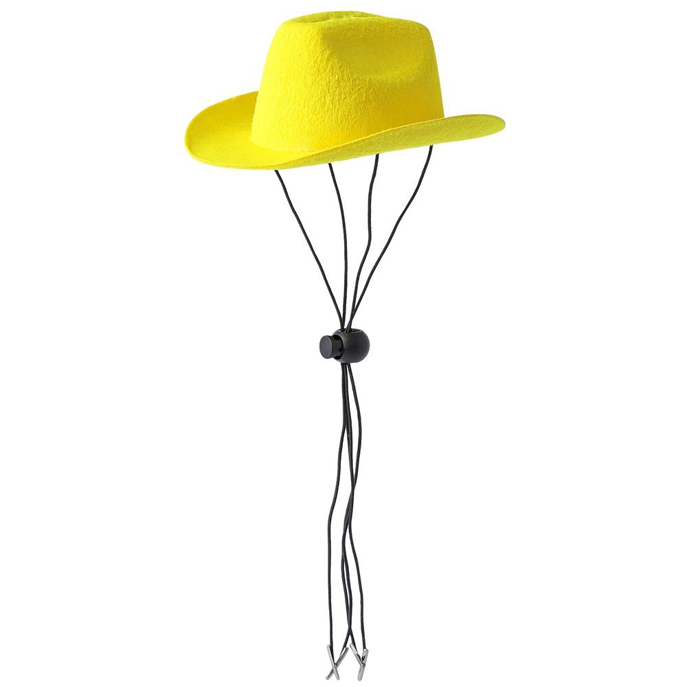 Western Cowboy Style Dog Hat