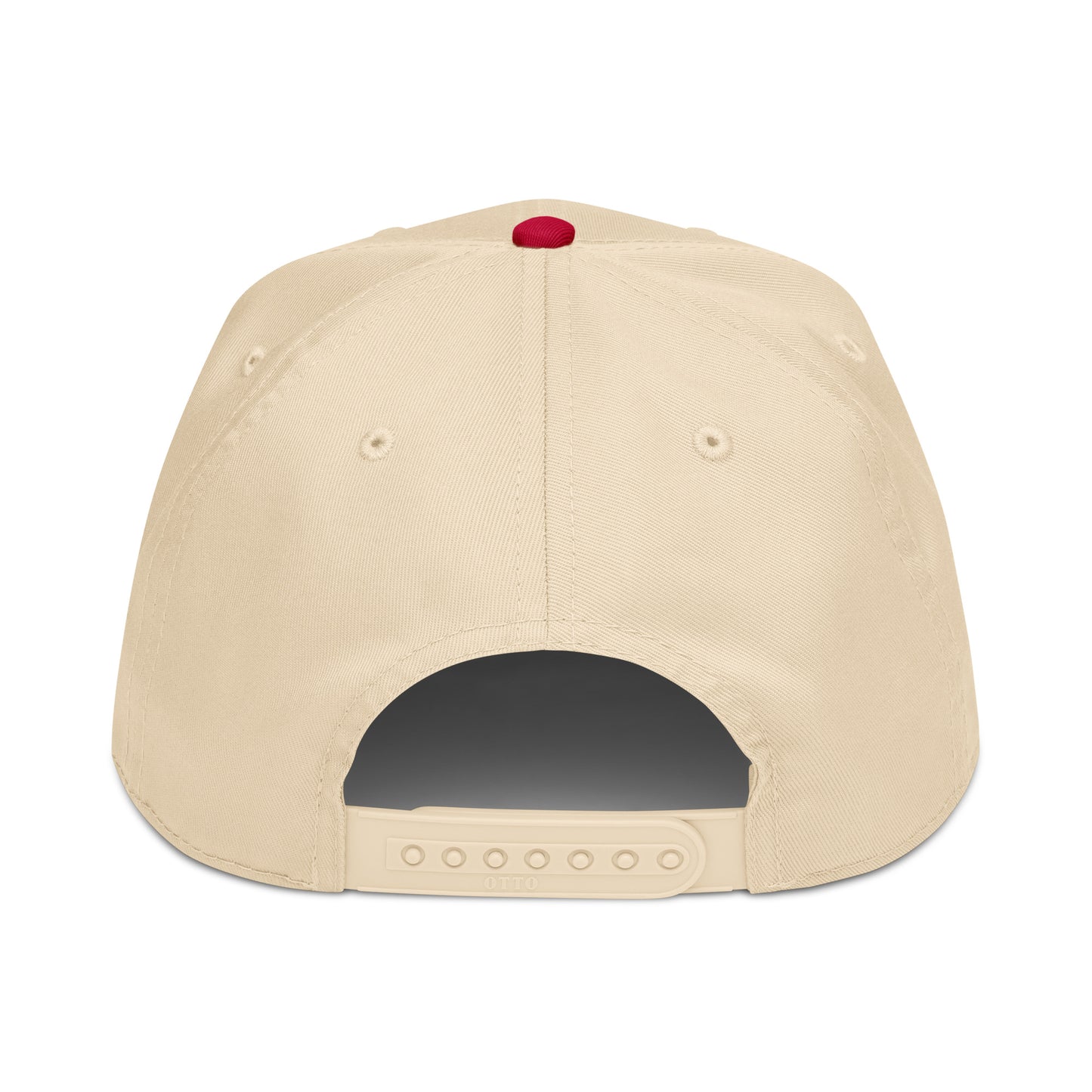 Custom Dog Name with Paw Print Embroidered 5 Panel Baseball Cap .