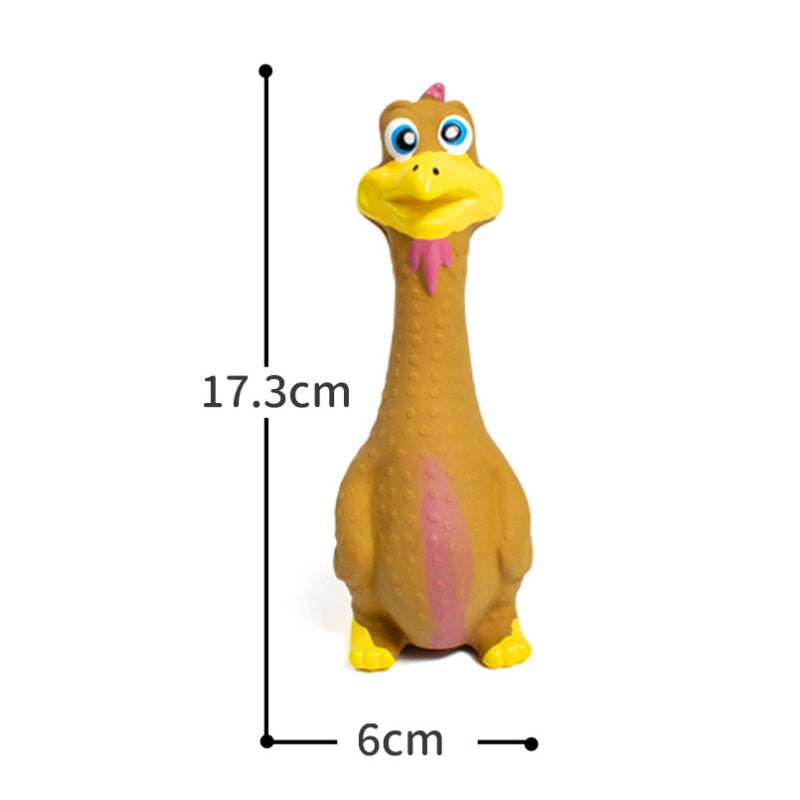 3pcs Latex Screaming Chicken Toys