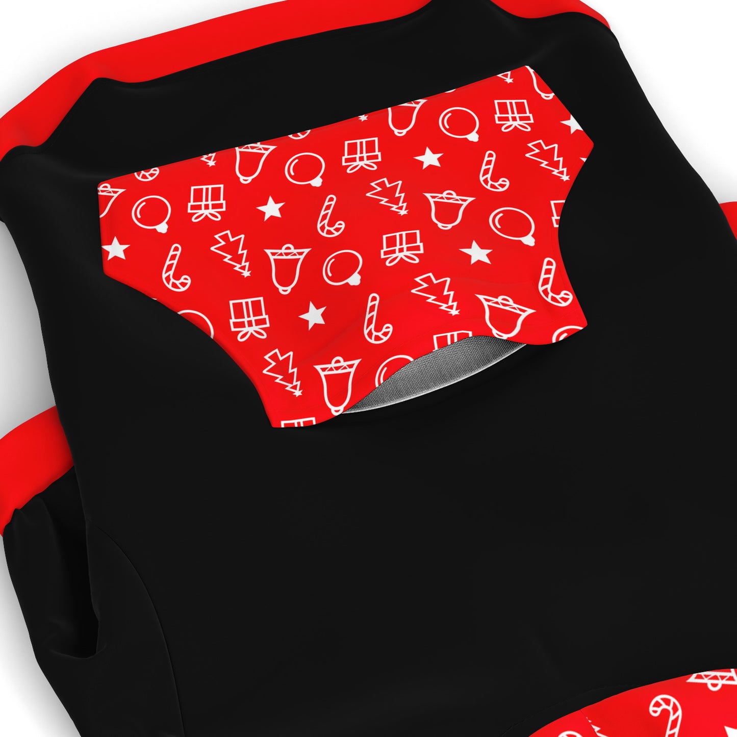 Dog Zip-Up Hoodie - Christmas Decoration