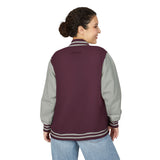 Boston Terrier Unisex Heavyweight Letterman Jacket - Stylish and Cozy