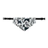 Paisley Boston Terrier Dog Bandana Collar