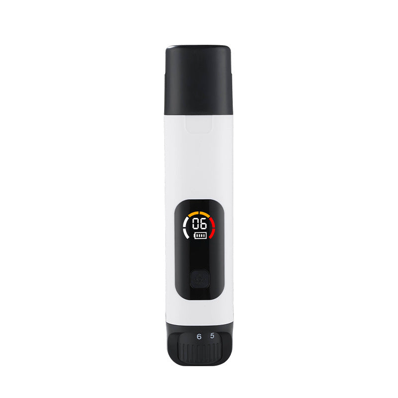 Professional Dog Nail Grinder with LED Light – Rechargeable Pet Nail Trimmer for Small, Medium & Large Dogs | 6-Speed Quiet Electric Nail File . White
