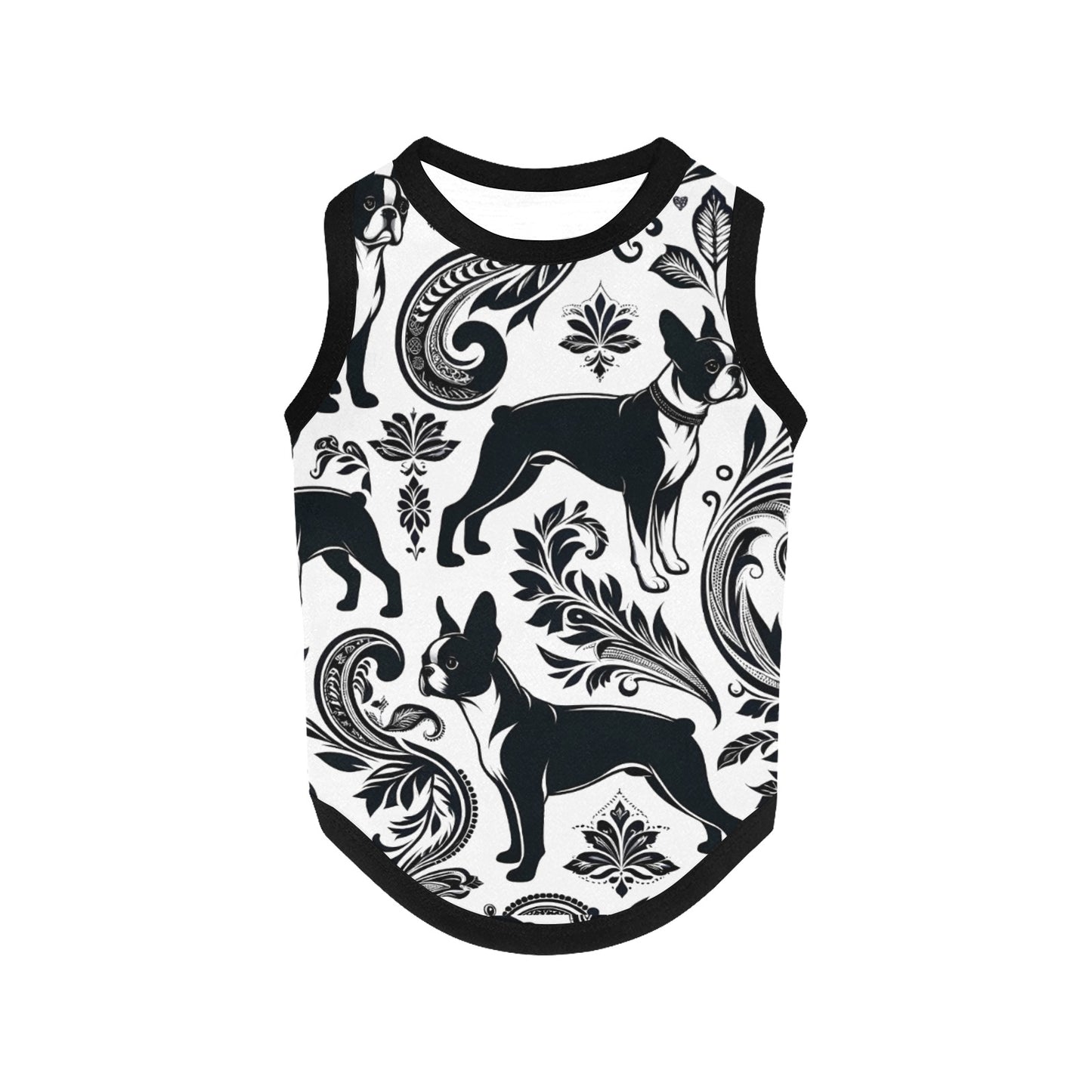 Paisley Pup - Boston Terrier Dog Tank Top