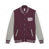 Boston Terrier Unisex Heavyweight Letterman Jacket - Stylish and Cozy