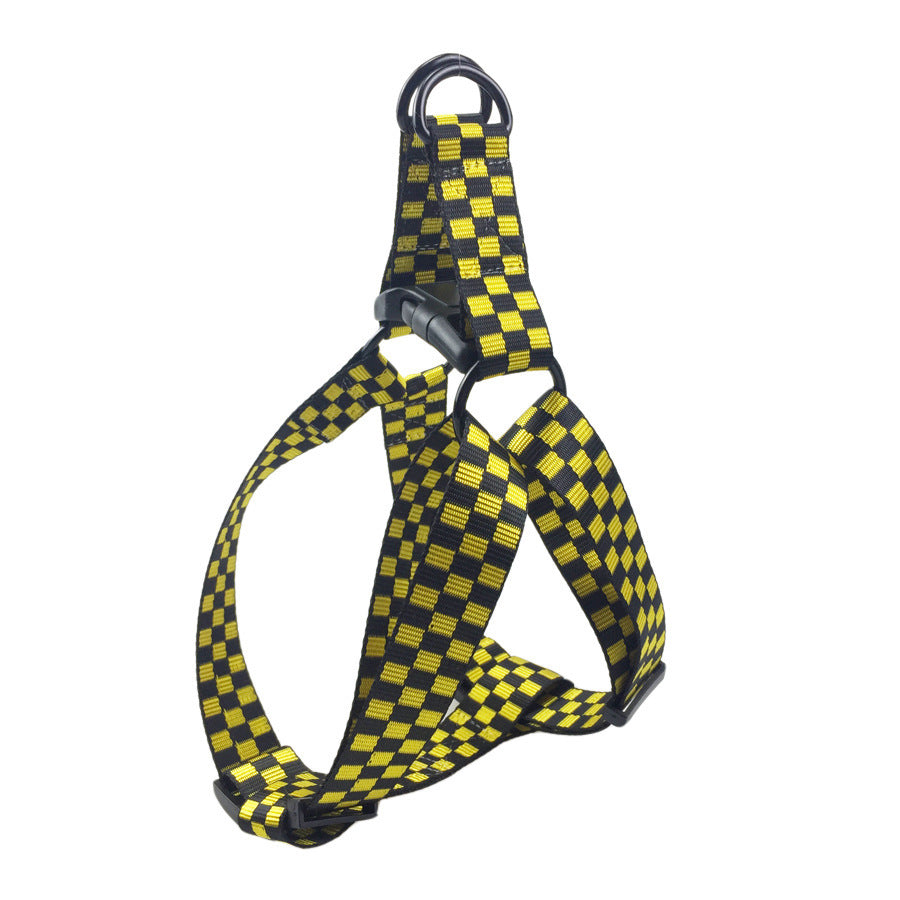 Checkered Dog Harness