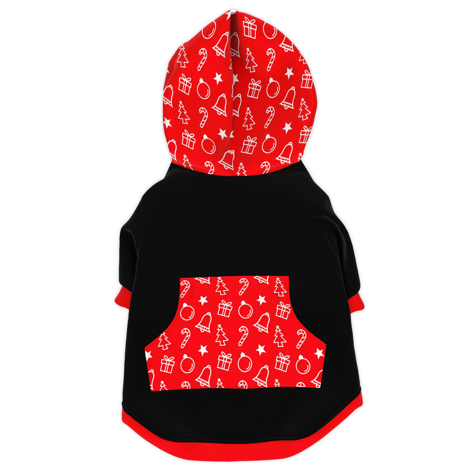 Dog Zip-Up Hoodie - Christmas Decoration