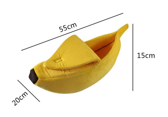 Banana Shape Dog Sleeping Bed