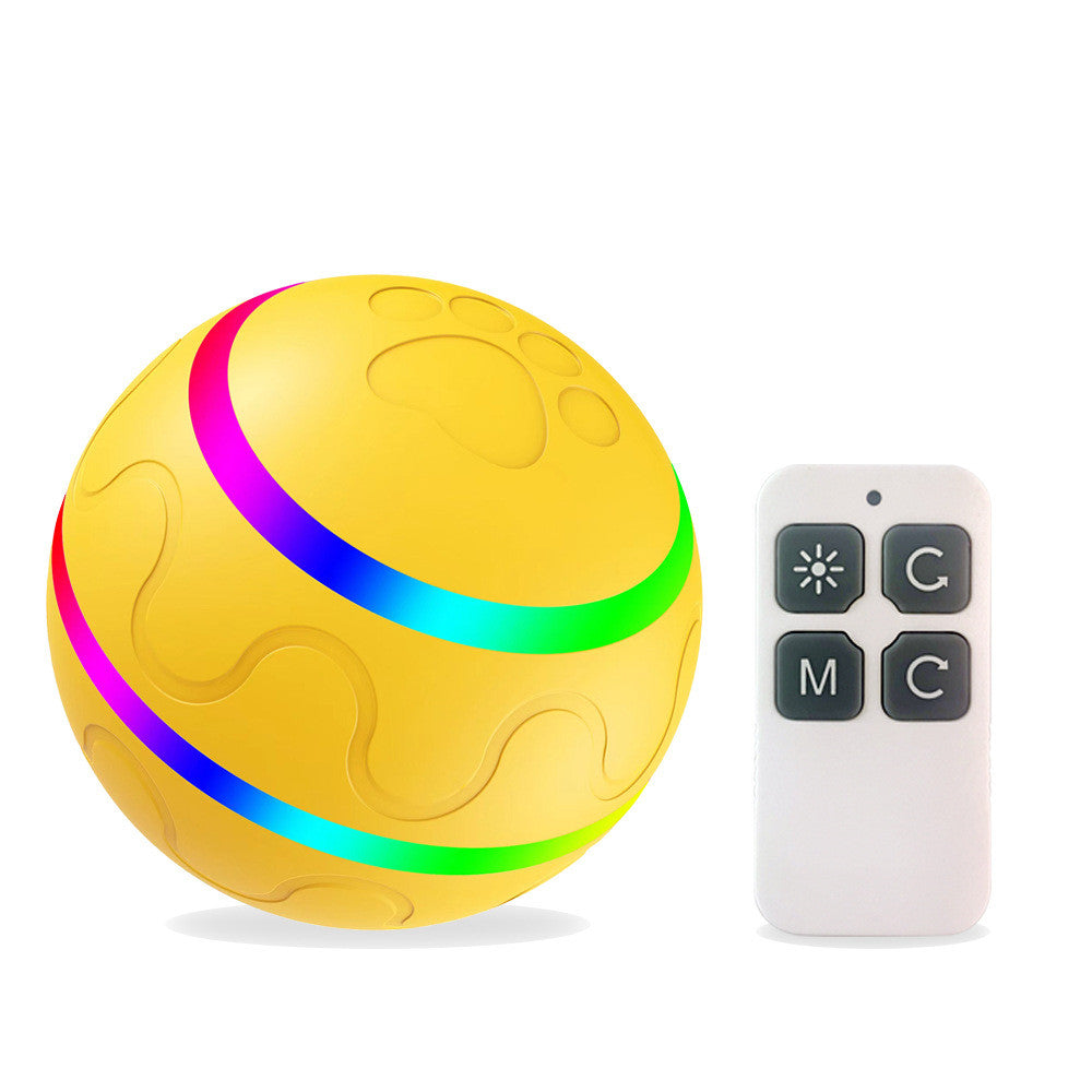 Interactive Dog Toy Wicked Ball Self Moving Intelligent Ball USB