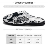 Paisley Pup - Boston Terrier Dog Women's Cotton slippers