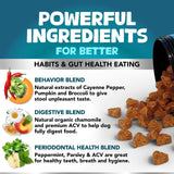 No Poo Chews For Dogs Stop Poop Eating Behavior Probiotics And Digestive Enzymes For Dogs Bad Breath Support Digestive And Gut Health Supplement 180 Soft Chews