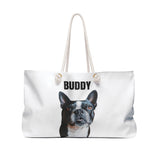 Custom Weekender Bag Using Dog Photo(s) + Name(s)
