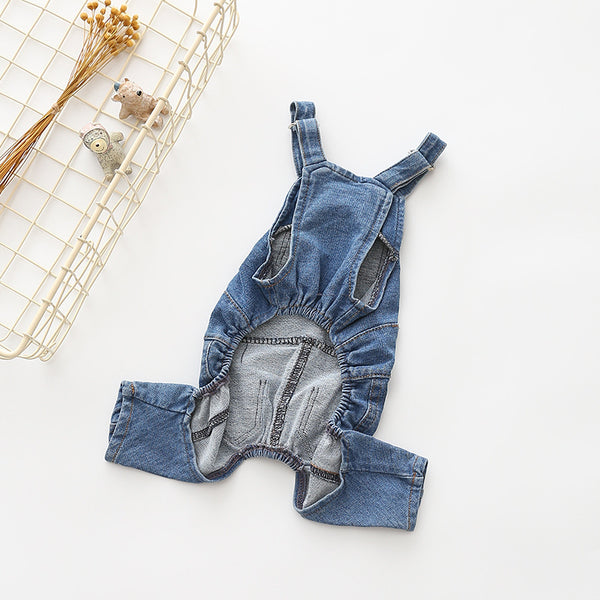 Jeans Overalls For Dogs