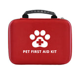 Dog First Aid Kit - 101  Piece - Emergencies Supplies - Portable Medical Essentials - Wound Treatment