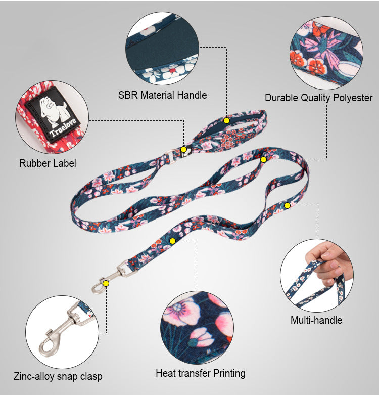TrueLove Multi-Handle Dog Leash