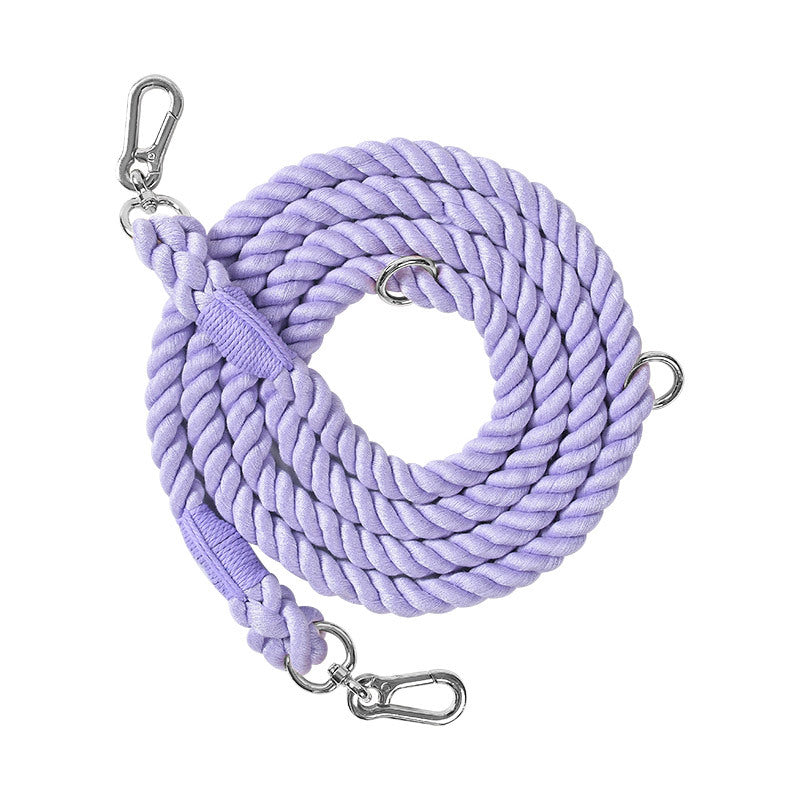 Multifunctional Ombre Rope Dog Leash