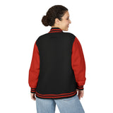 Boston Terrier Unisex Heavyweight Letterman Jacket - Stylish and Cozy