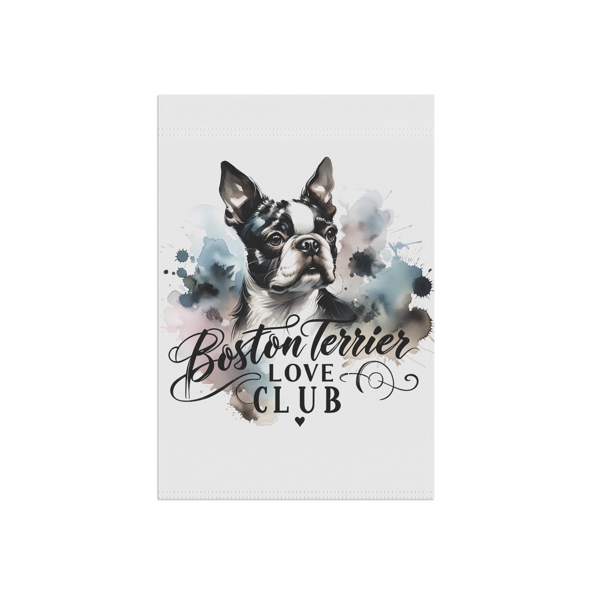 Boston Terrier Love Club Garden & House Banner
