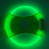 LED Luminous Dog Flying Disc For Training Interactive Toys Game