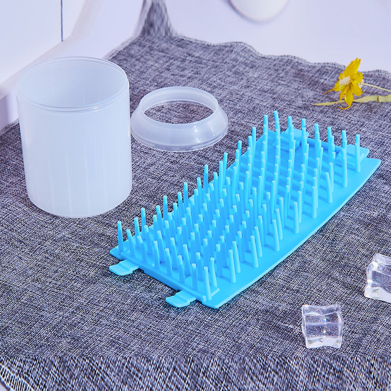 Pet Paw Cleaner Cup Soft Brush