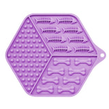 Dog Lick Mat Slow Feeding Device Dog Licking Pad