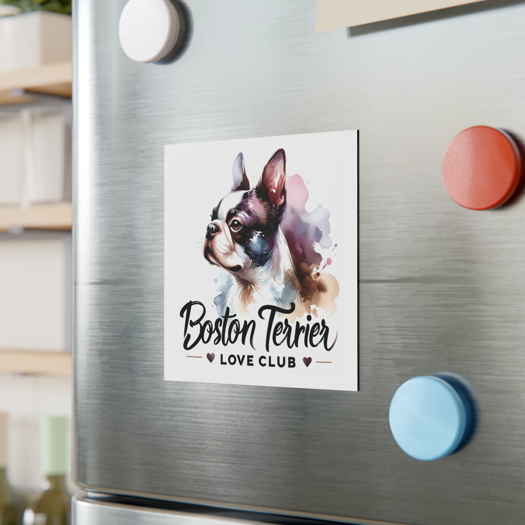 Boston Terrier Love Club Magnet